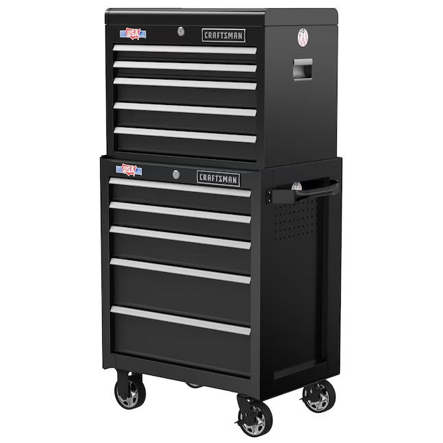 CRAFTSMAN CMST98264BK 2000 Series 26.5-Inches W x 34-Inches H 5 -Drawer Steel Rolling Tool Cabinet ( Black )5_11zon