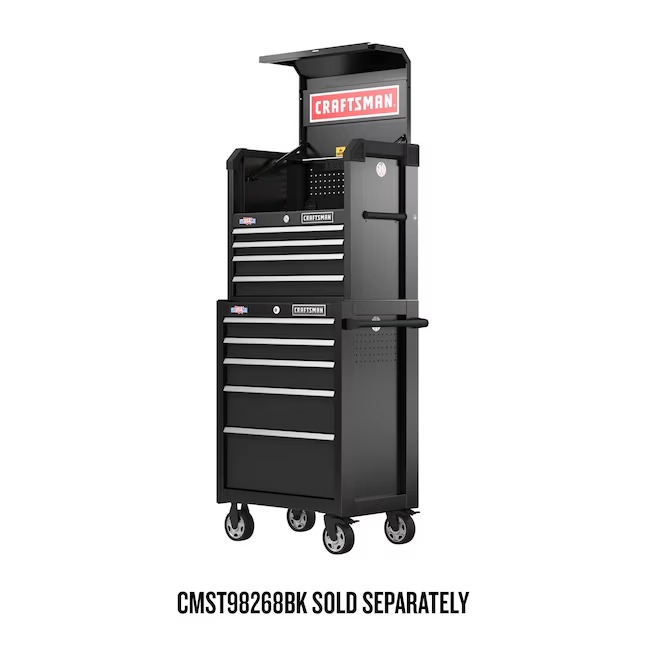 CRAFTSMAN CMST98267BK 2000 Series 26-Inches W x 24.7-Inches H x 16-Inches D 4 -Drawer Steel Tool Chest ( Black )3_11zon