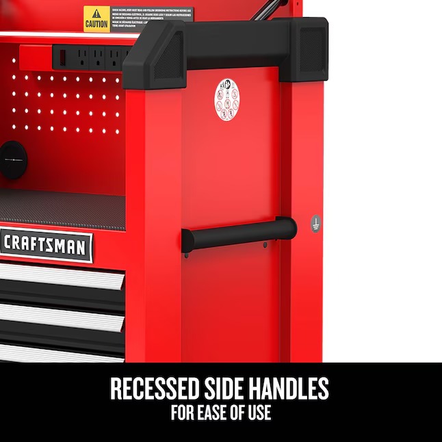 CRAFTSMAN CMST98267RB 2000 Series 26-Inches W x 24.7-Inches H x 16-Inches D 4 -Drawer Steel Tool Chest ( Red )0_11zon