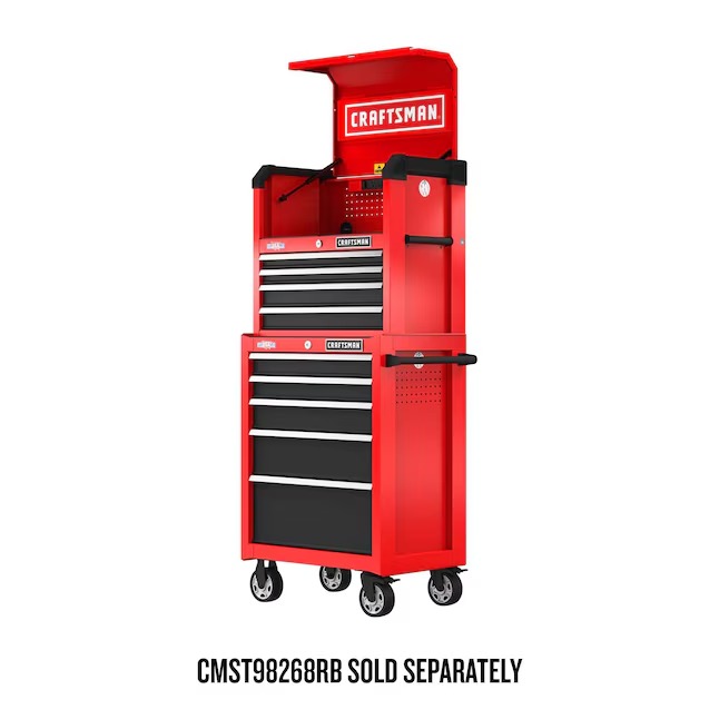CRAFTSMAN CMST98267RB 2000 Series 26-Inches W x 24.7-Inches H x 16-Inches D 4 -Drawer Steel Tool Chest ( Red )11_11zon