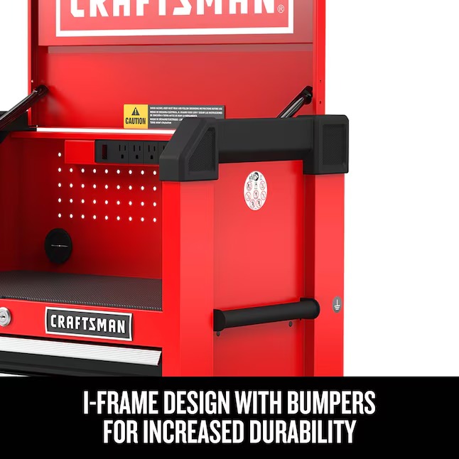 CRAFTSMAN CMST98267RB 2000 Series 26-Inches W x 24.7-Inches H x 16-Inches D 4 -Drawer Steel Tool Chest ( Red )78_11zon