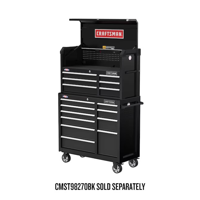 CRAFTSMAN CMST98269BK 2000 Series 40.5-Inches W x 24.7-Inches H x 16-Inches D 6 -Drawer Steel Tool Chest ( Black )3_11zon