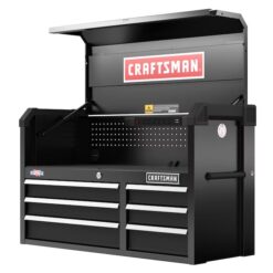 CRAFTSMAN CMST98269BK 2000 Series 40.5-Inches W x 24.7-Inches H x 16-Inches D 6 -Drawer Steel Tool Chest ( Black )