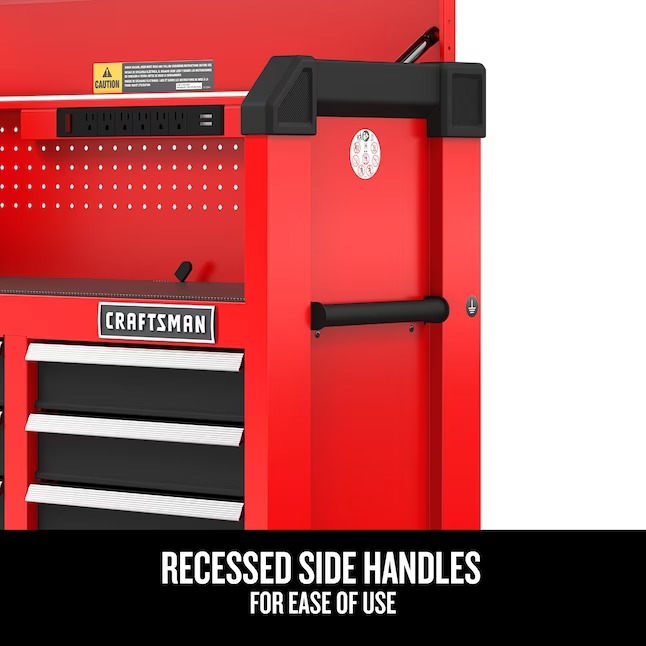 CRAFTSMAN CMST98269RB 2000 Series 41-Inches W x 24.7-Inches H x 16-Inches D 6 -Drawer Steel Tool Chest ( Red )9_11zon
