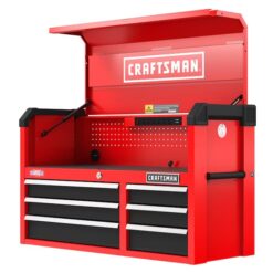 CRAFTSMAN CMST98269RB 2000 Series 41-Inches W x 24.7-Inches H x 16-Inches D 6 -Drawer Steel Tool Chest ( Red )