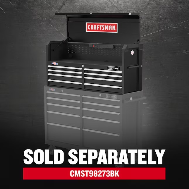 CRAFTSMAN CMST98272BK 2000 Series 51.5-Inches W x 24.7-Inches H x 16-Inches D 8 -Drawer Steel Tool Chest ( Black )4_11zon
