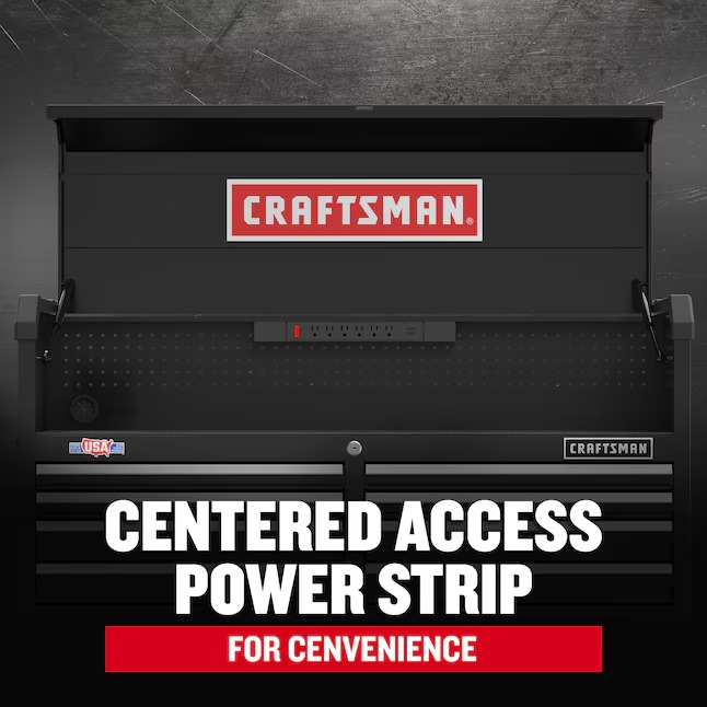 CRAFTSMAN CMST98272BK 2000 Series 51.5-Inches W x 24.7-Inches H x 16-Inches D 8 -Drawer Steel Tool Chest ( Black )8_11zon
