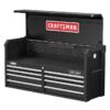 CRAFTSMAN CMST98272BK 2000 Series 51.5-Inches W x 24.7-Inches H x 16-Inches D 8 -Drawer Steel Tool Chest ( Black )