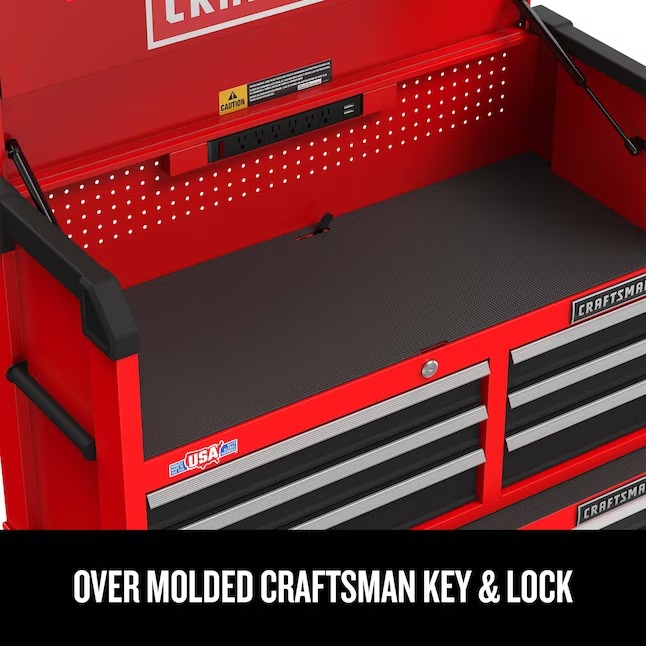 CRAFTSMAN CMST98272RB 2000 Series 51.5-Inches W x 24.7-Inches H x 16-Inches D 8 -Drawer Steel Tool Chest ( Red )9_11zon