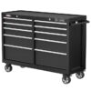 CRAFTSMAN CMST98273BK 2000 Series 52-Inches W x 37.5-Inches H 10 -Drawer Steel Rolling Tool Cabinet ( Black )