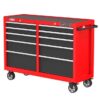 CRAFTSMAN CMST98273RB 2000 Series 52-Inches W x 37.5-Inches H 10 -Drawer Steel Rolling Tool Cabinet ( Red )