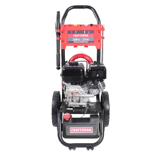 CRAFTSMAN CMXGWFN061294 (49-State) 3100 PSI 2.4-GPM Cold Water Gas Pressure Washer with 4 Spray Tips8_11zon