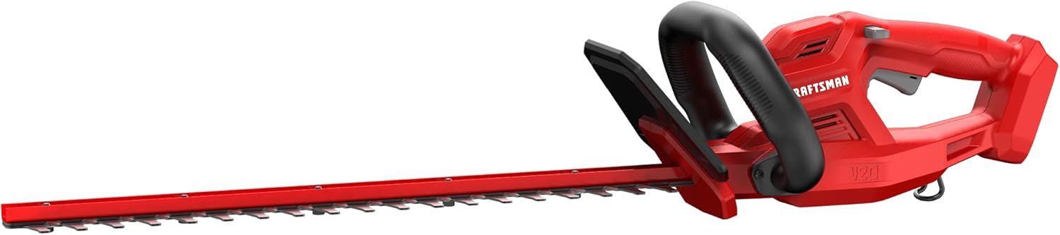CRAFTSMAN V20 Cordless Hedge Trimmer, 20 inch, Bare Tool Only (CMCHT810B) CRAFTSMAN V20 Cordless Hedge Trimmer, 20 inch, Bare Tool Only (CMCHT810B)