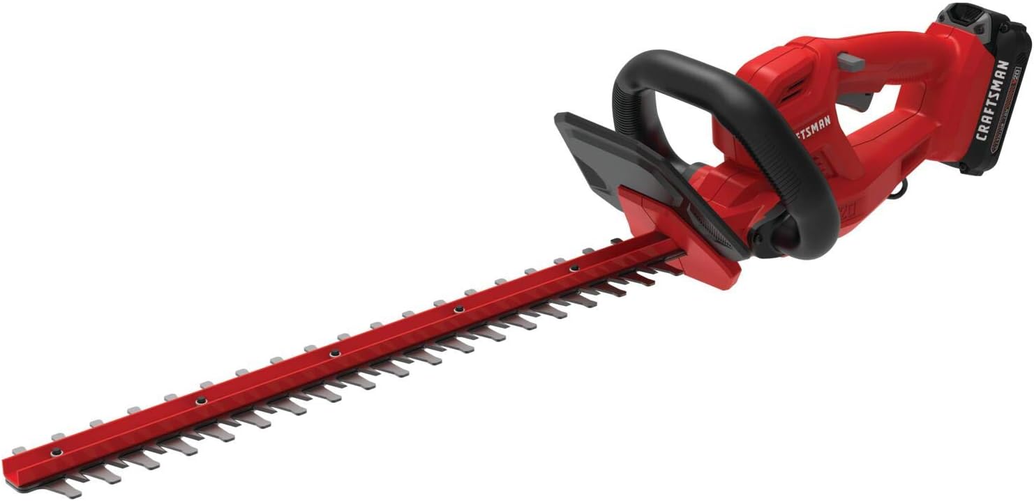 CRAFTSMAN V20 Cordless Hedge Trimmer, 20 inch, Battery and Charger Included (CMCHT810C1)9