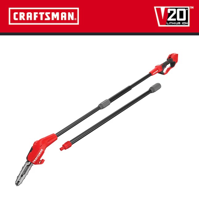 CRAFTSMAN V20 Pole Chainsaw, Cordless, Tool-Only (CMCCSP20B)167_11zon