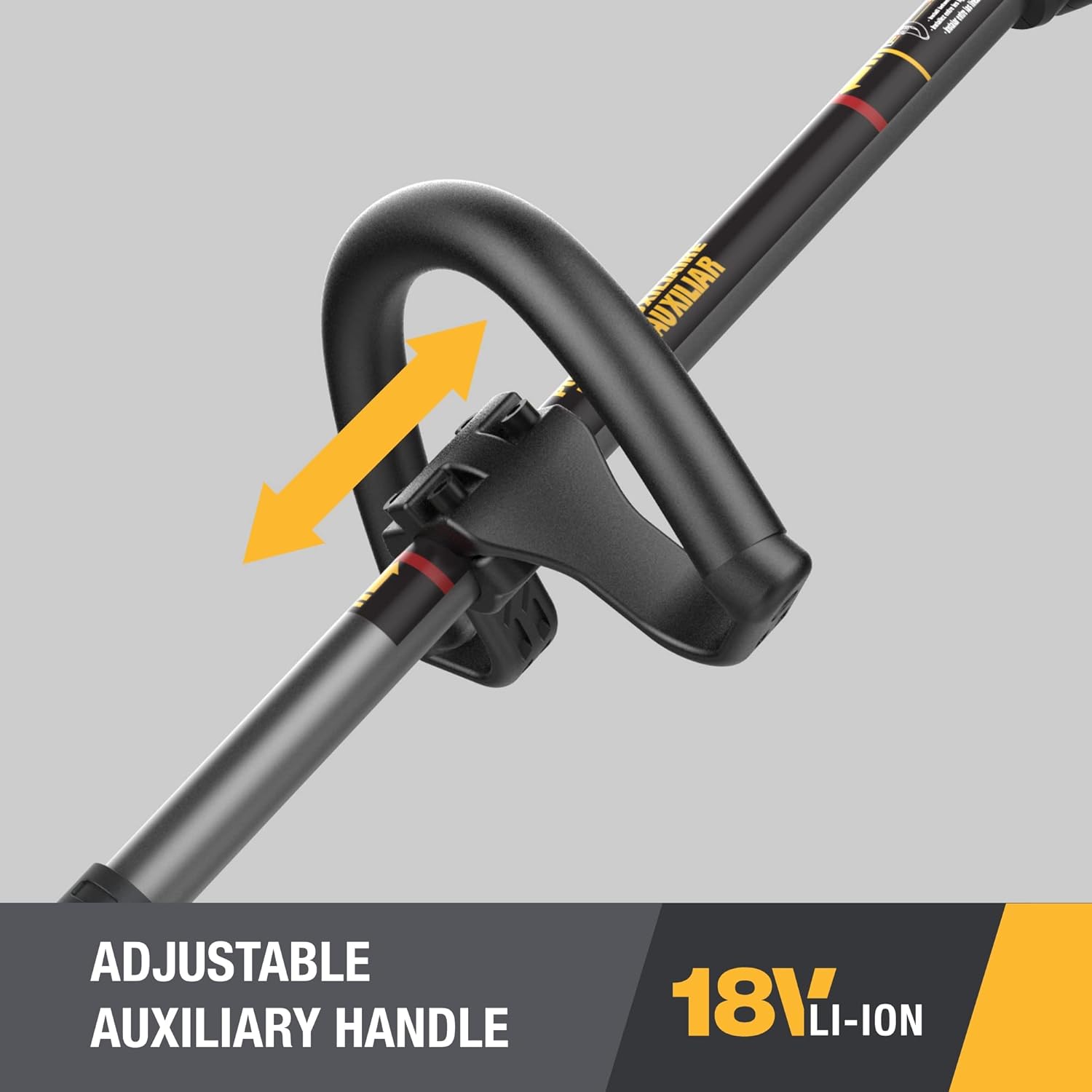 Cat DG210 18V Brushless 13” String Trimmer Cordless with Dual Line Bump Feed, Edger with Anti-Vibration Design, Easy Storage Weed Trimmer – Battery & Charger Included12