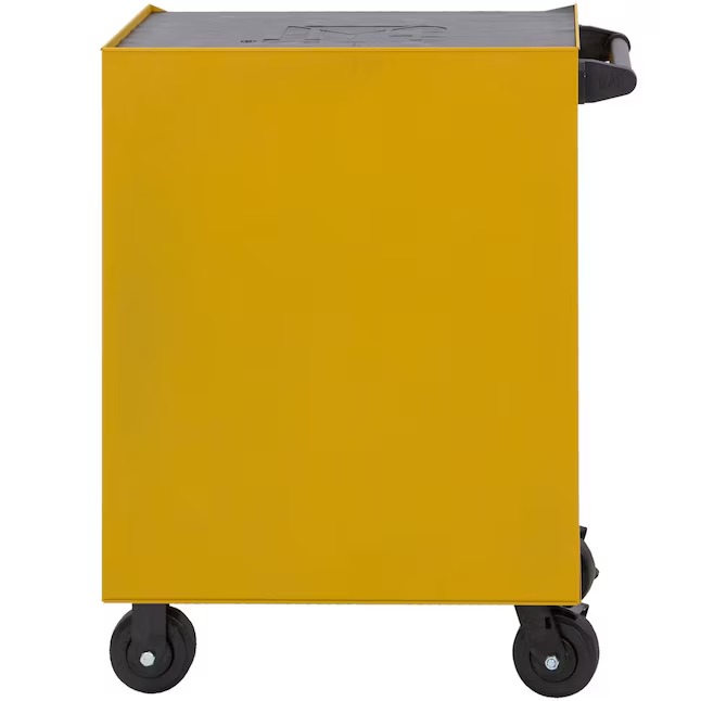 Caterpillar CT1AYR Portable Soft-Close 26-Inches W x 37-Inches H 5 -Drawer Steel Rolling Tool Cabinet ( Yellow )0_11zon