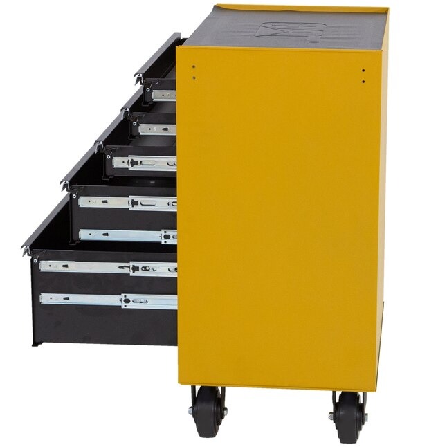 Caterpillar CT1AYR Portable Soft-Close 26-Inches W x 37-Inches H 5 -Drawer Steel Rolling Tool Cabinet ( Yellow )16_11zon