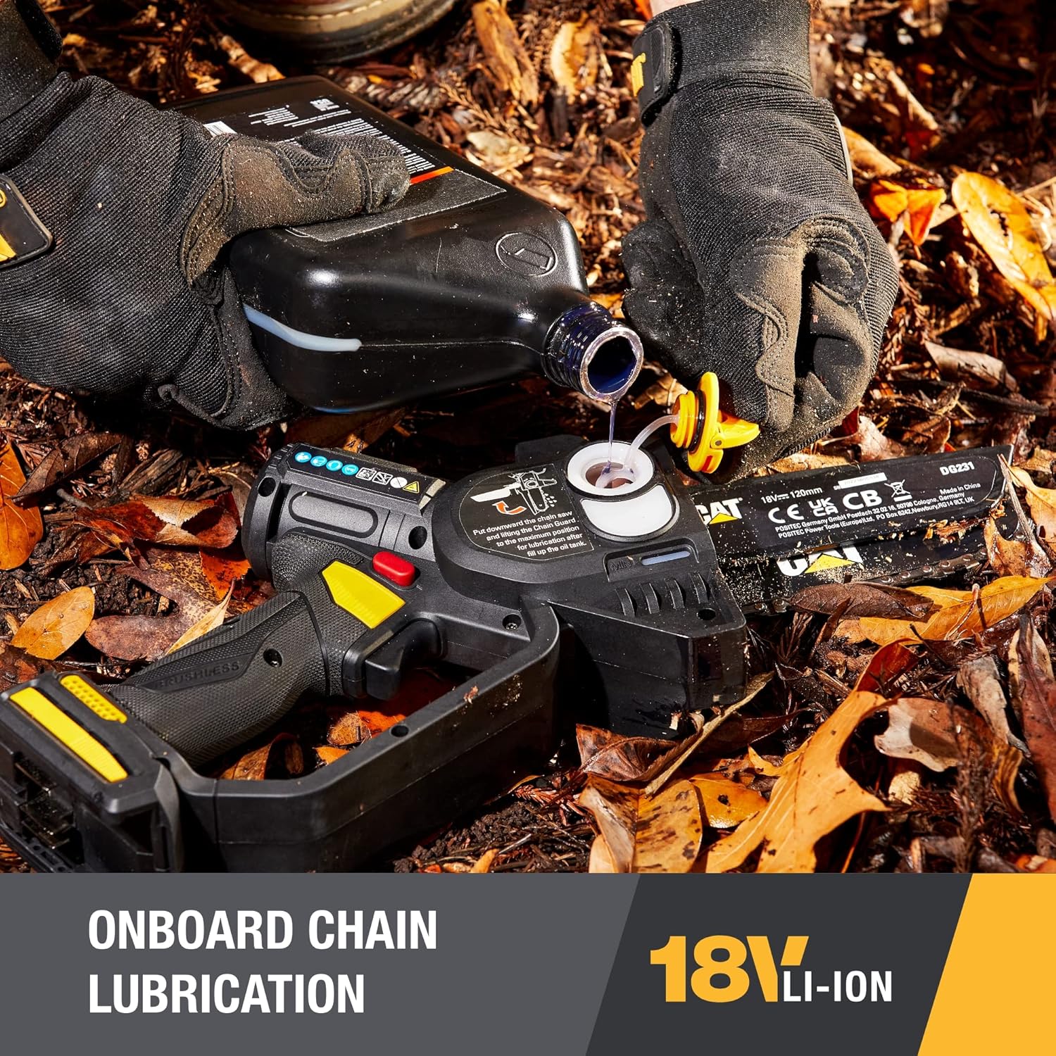 Cat® 18V Brushless 5” Pruning Saw (Battery & Charger Included) - DG2310