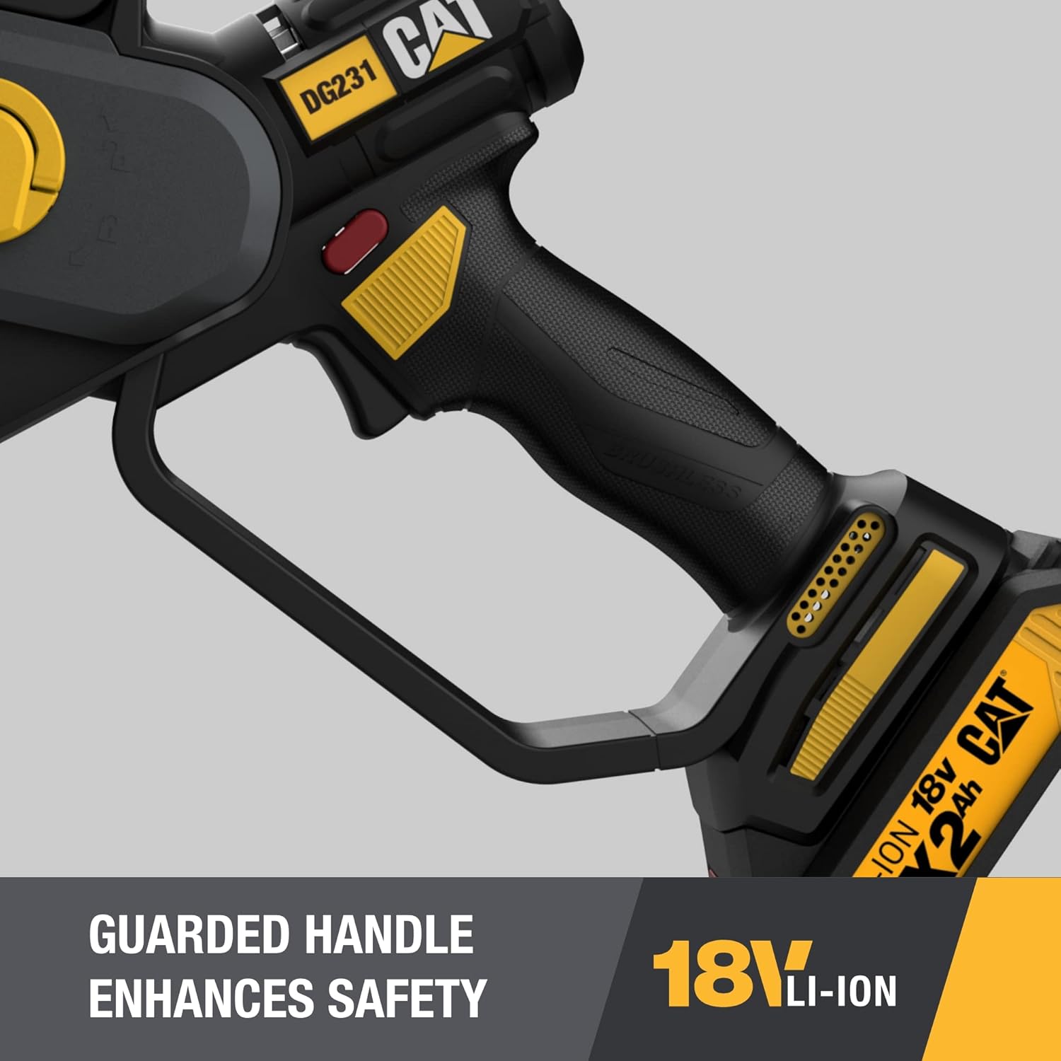 Cat® 18V Brushless 5” Pruning Saw (Battery & Charger Included) - DG23112