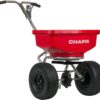 Chapin International 8401C 80-Pound Capacity Professional SureSpread Turf Spreader with Stainless Steel Frame, 1-Pack, Red