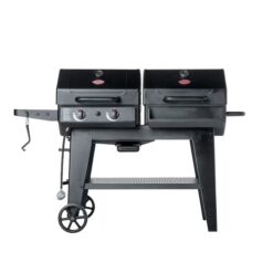 Char-Griller CG30282925 FlexFuel Black Liquid propane and charcoal Combo Grill