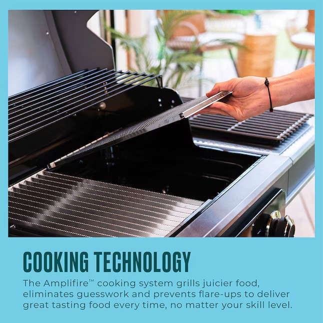 Charbroil 463364824 Commercial Series Grill and Griddle Combo Stainless Steel 3-Burner Infrared Liquid Propane and Natural Gas Grill11_11zon