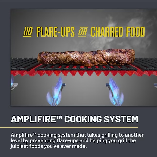 Charbroil 463364824 Commercial Series Grill and Griddle Combo Stainless Steel 3-Burner Infrared Liquid Propane and Natural Gas Grill6_11zon
