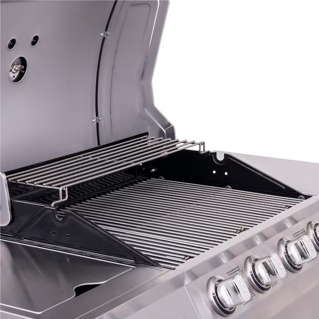 Charbroil 463366022 Performance Series Silver 4-Burner Liquid Propane Gas Grill with 1 Side Burner4_11zon