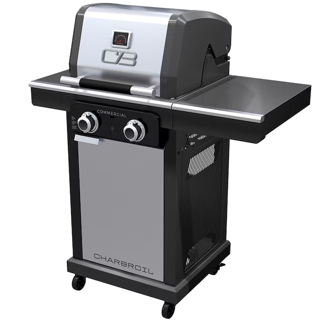 Charbroil 463657524 Commercial Series Grill and Griddle Combo Stainless Steel 2-Burner Infrared Liquid Propane and Natural Gas Grill11_11zon