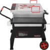 Creole Feast CFB1001A 90 QT Crawfish Boiler, Outdoor Single Sack Propane Gas Cooker with Folding Cylinder Mounting Bracket and Stirring Paddle for Seafood & Crawfish Season, Black