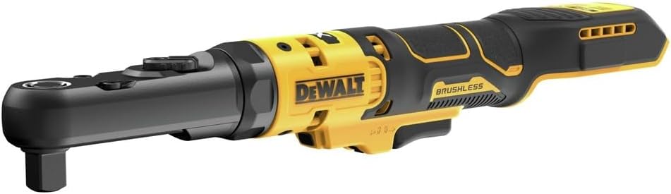 DEWALT 20V MAX XR Cordless Ratchet, 3 8 and 1 2 Sealed Head Ratchet, Bare Tool Only (DCF510B)1