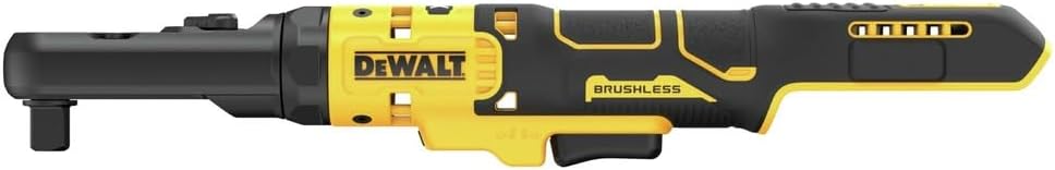 DEWALT 20V MAX XR Cordless Ratchet, 3 8 and 1 2 Sealed Head Ratchet, Bare Tool Only (DCF510B)5