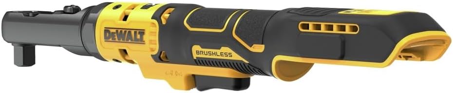 DEWALT 20V MAX XR Cordless Ratchet, 3 8 and 1 2 Sealed Head Ratchet, Bare Tool Only (DCF510B)78