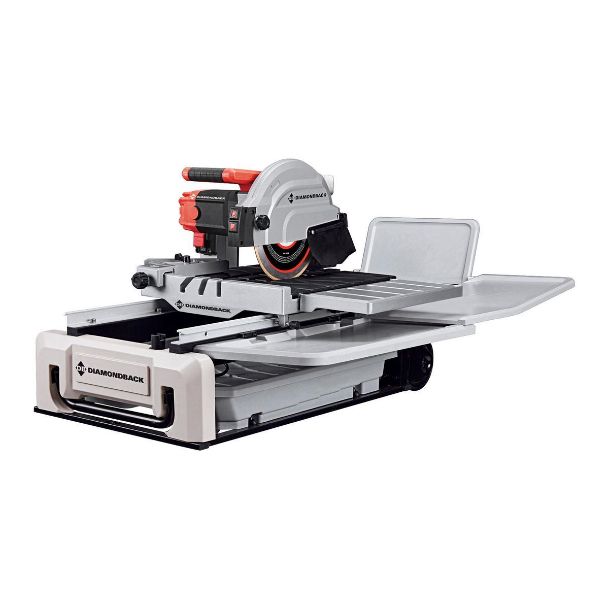 DIAMONDBACK 15 Amp 10 in. Wet Tile Saw with Sliding Table and Extended Rip Capacity1