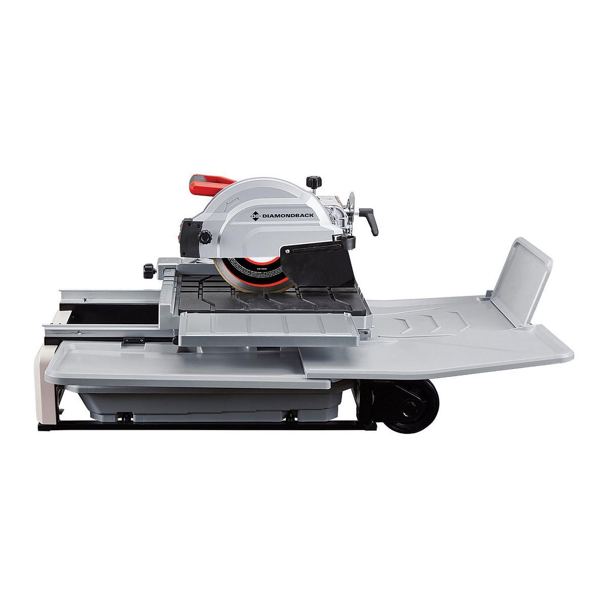 DIAMONDBACK 15 Amp 10 in. Wet Tile Saw with Sliding Table and Extended Rip Capacity8