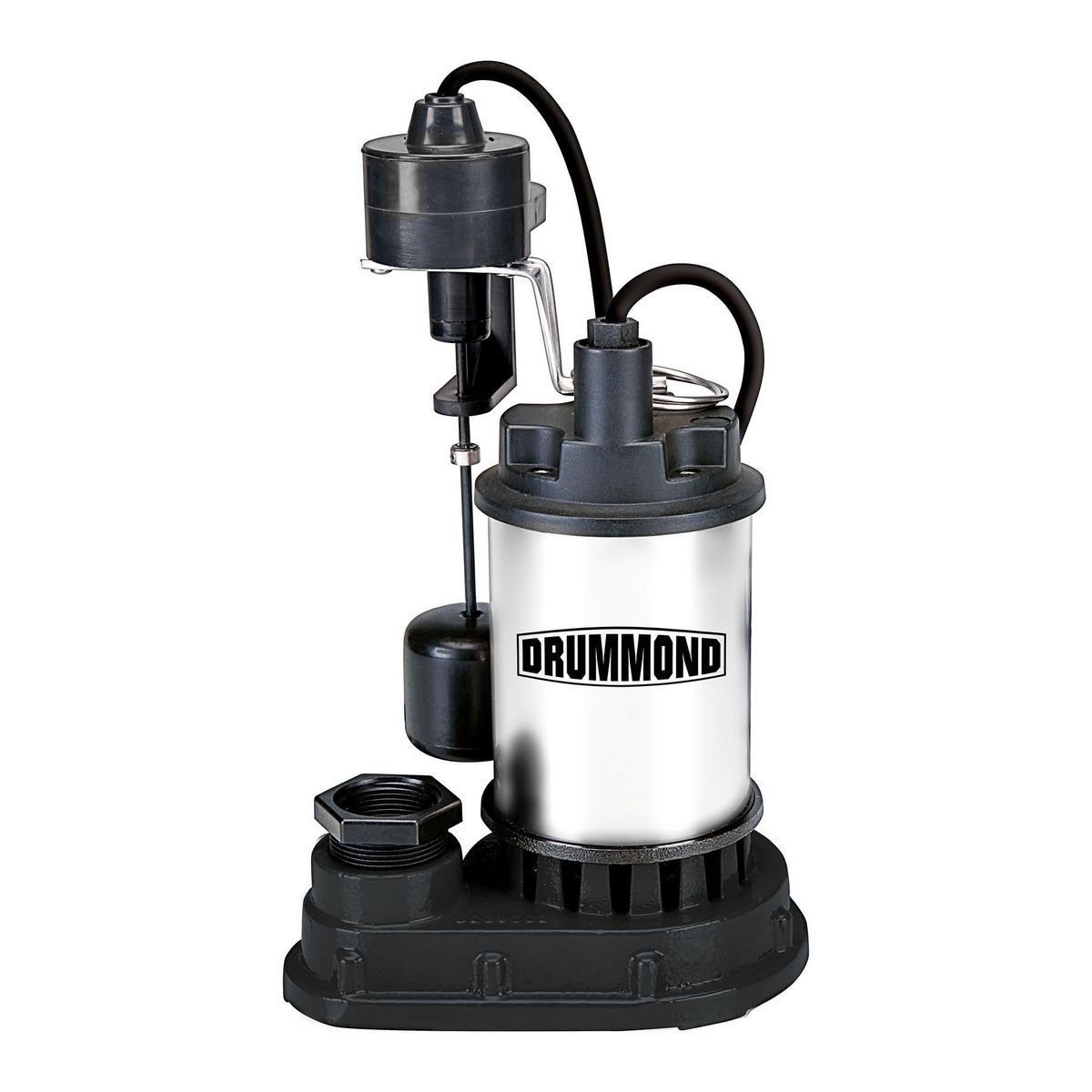 DRUMMOND 1 2 HP Submersible Sump Pump with Heavy Duty Vertical Float Switch 5200 GPH DRUMMOND 1/2 HP Submersible Sump Pump with Heavy Duty Vertical Float Switch 5200 GPH
