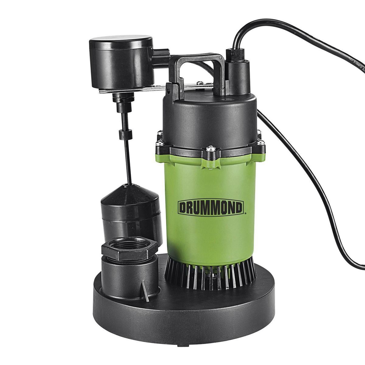 DRUMMOND 1 2 HP Submersible Sump Pump with Vertical Float, 4000 GPH1