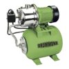 DRUMMOND 1 HP Stainless Steel Shallow Well Pump and Tank with Pressure Control Switch - 950 GPH