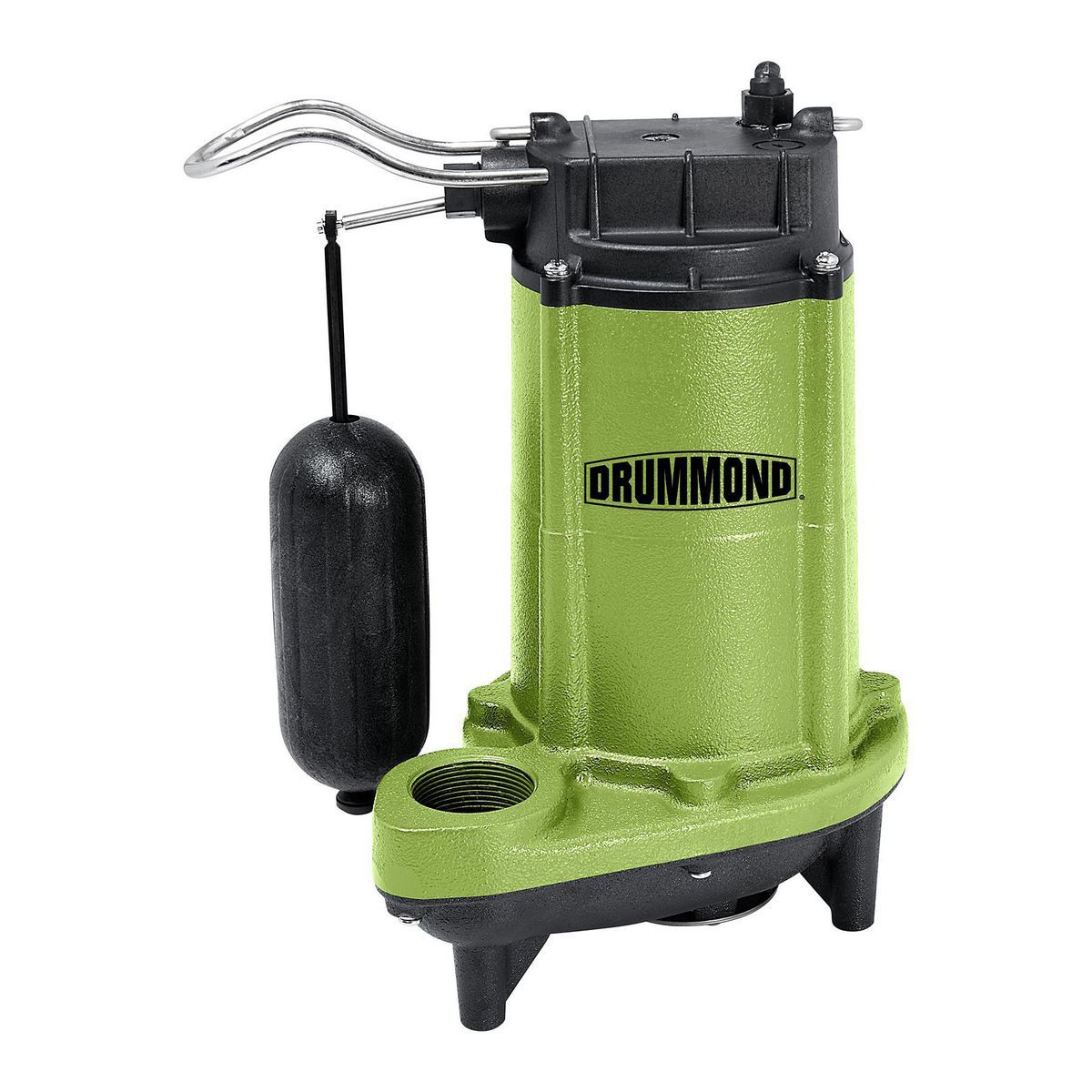 DRUMMOND 3 4 HP Submersible Sump-Effluent Pump with Heavy Duty Snap Action Float Switch 5400 GPH DRUMMOND 3 4 HP Submersible Sump-Effluent Pump with Heavy Duty Snap Action Float Switch 5400 GPH