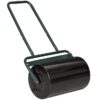 DURHAND 845-343GN 20-Inch Push/Tow Behind Lawn Roller Filled with 10 Gal Water for Garden, Yard, Dark Green