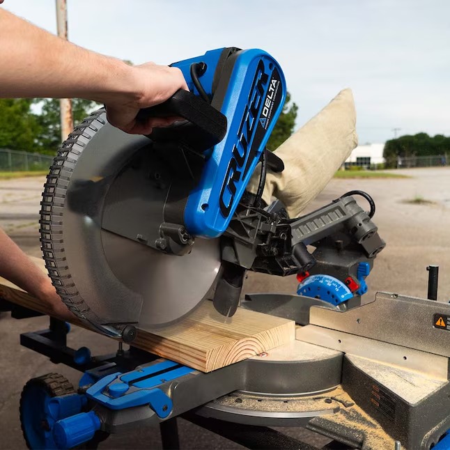 Delta 26-2312 Cruzer 12-in 15-Amps Dual Bevel Sliding Compound Corded Miter Saw7_11zon