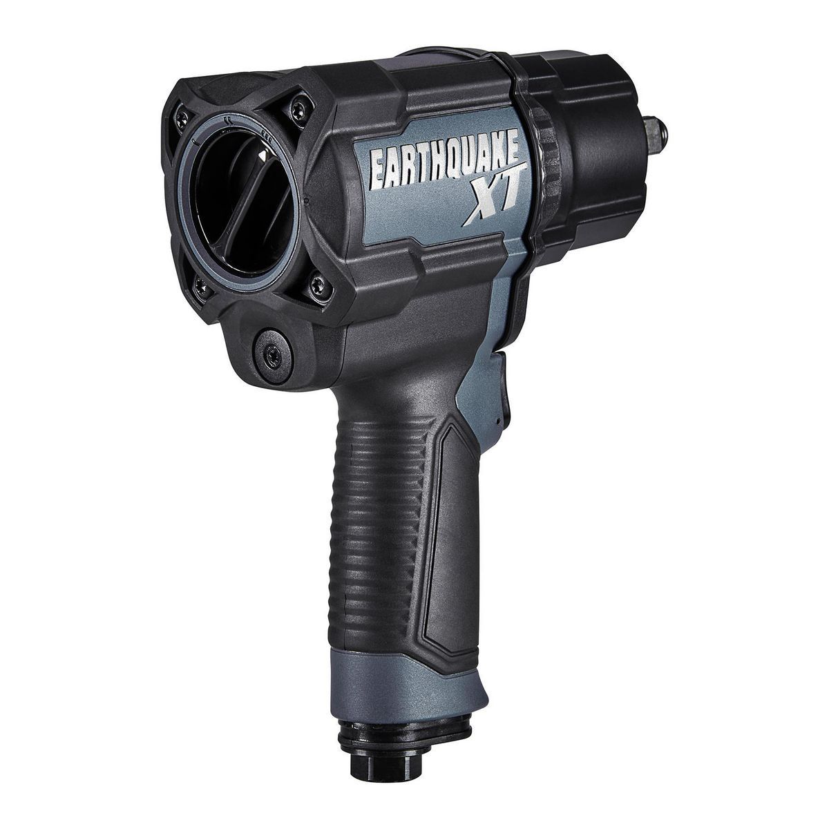EARTHQUAKE XT 1 2 in. Composite Air Impact Wrench, Twin Hammer, 1200 ft-lbs, Gunmetal5
