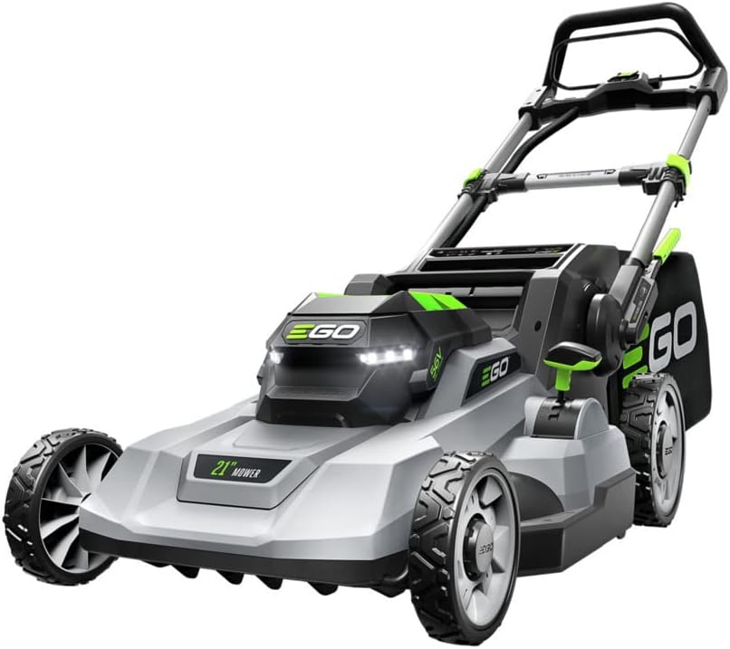 EGO POWER+ Electric Lawn Mower, Cordless Push, Includes 56V 4.0Ah Battery and Charger - LM2112 EGO POWER+ Electric Lawn Mower, Cordless Push, Includes 56V 4.0Ah Battery and Charger - LM2112
