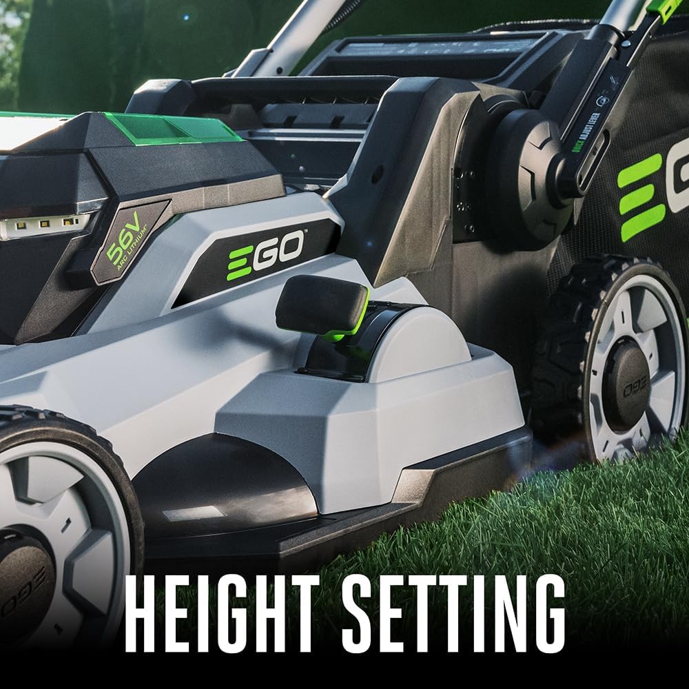 EGO POWER+ Electric Lawn Mower, Cordless Push, Includes 56V 4.0Ah Battery and Charger - LM21129