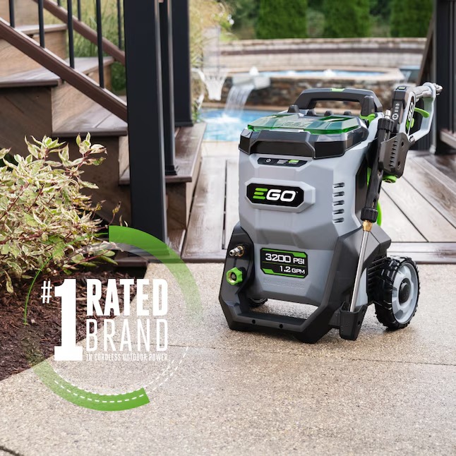 EGO POWER+ HPW3200 3200 PSI 1.2-GPM Cold Water Battery Pressure Washer with 5 Spray Tips (Battery and Charger Not Included)3_11zon