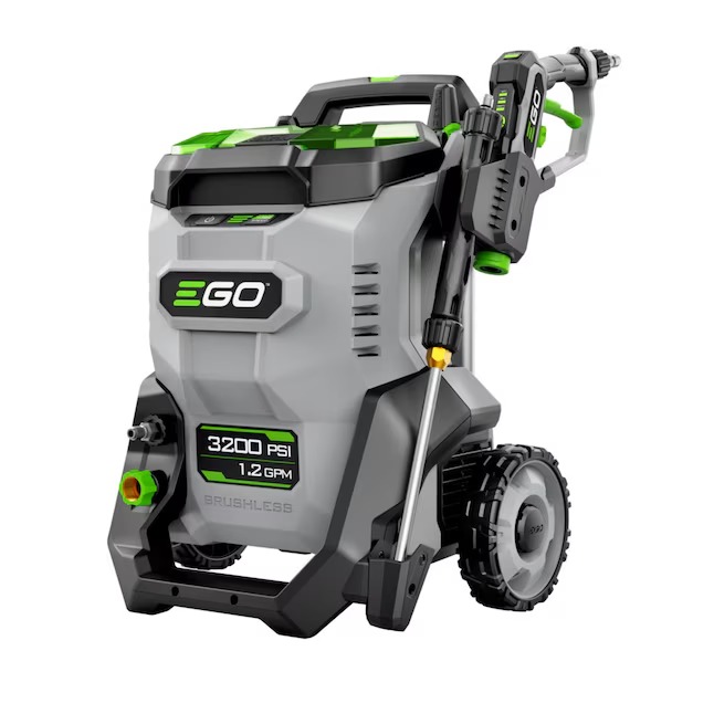 EGO POWER+ HPW3200 3200 PSI 1.2-GPM Cold Water Battery Pressure Washer with 5 Spray Tips (Battery and Charger Not Included)_11zon EGO POWER+ HPW3200 3200 PSI 1.2-GPM Cold Water Battery Pressure Washer with 5 Spray Tips (Battery and Charger Not Included)