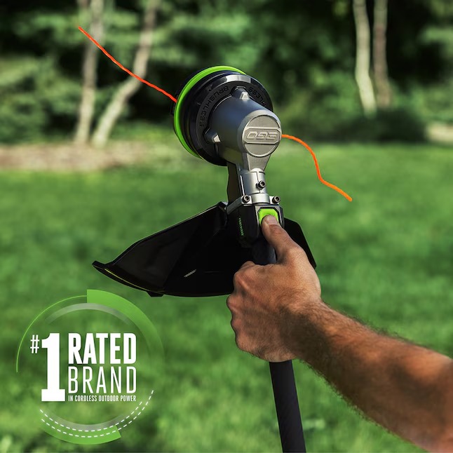 EGO POWER+ ST1611T POWERLOAD with Carbon Fiber Shaft 56-volt 16-in Telescopic Shaft Battery String Trimmer 2.5 Ah (Battery and Charger Included)1_11zon