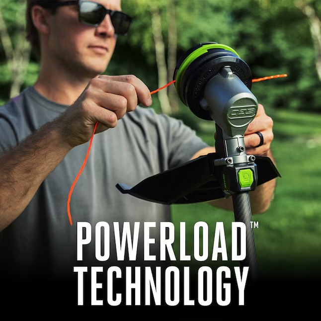 EGO POWER+ ST1611T POWERLOAD with Carbon Fiber Shaft 56-volt 16-in Telescopic Shaft Battery String Trimmer 2.5 Ah (Battery and Charger Included)4_11zon