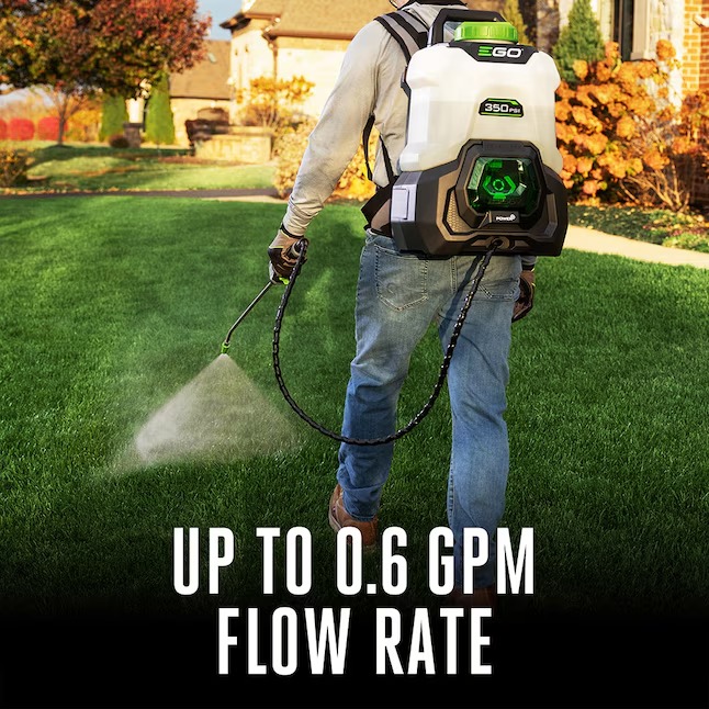 EGO Power+ BSP3500 4-Gallon 56-volt Battery Operated Plastic Pump Sprayer (Bare Tool) Charger Not Included0_11zon